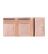 Дамски кожен портфейл цвят пудра и розово златисто Corsica-2 снимка