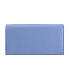 Дамски портфейл от естествена кожа в пастелно синьо Gandia с RFID защита-1 снимка