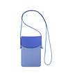 Чанта за телефон в сини нюанси с презрамка Alicante-0 снимка
