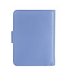 Портфейл от естествена кожа в пастелно синьо Marbella RFID защита-1 снимка