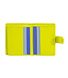 Кожен дамски портфейл в цвят лайм Bilbao с RFID защита-2 снимка