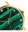 Дамски часовник в златисто и зелено Eliana-2 снимка