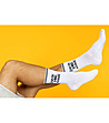 Комплект от 4 чифта мъжки памучни бели чорапи Albert-1 снимка