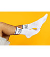 Комплект от 4 чифта мъжки памучни бели чорапи Albert-3 снимка