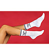 Комплект от 2 чифта дамски памучни чорапи-1 снимка