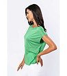Зелена дамска блуза Eileen-2 снимка
