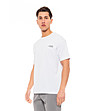 Мъжка памучна тениска в бял цвят с надпис Need-2 снимка