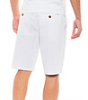 Бял мъжки къс памучен панталон Toni-1 снимка