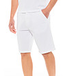 Бял мъжки къс памучен панталон Toni-2 снимка