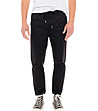 Мъжки панталон в черен цвят с памук Edvin-0 снимка
