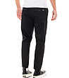 Мъжки панталон в черен цвят с памук Edvin-1 снимка