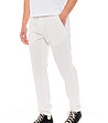 Бял мъжки спортно-елегантен панталон Jiulien-2 снимка