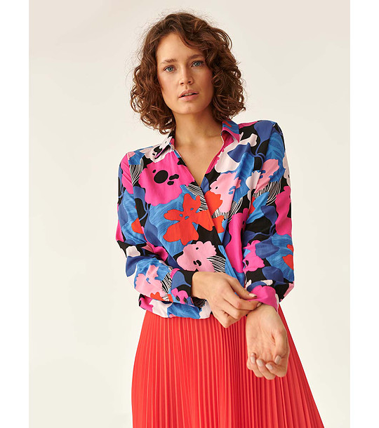 Дамска многоцветна блуза Sasenak снимка