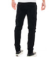 Мъжки памучен карго панталон в черен цвят Yanis-1 снимка