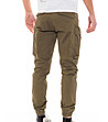 Мъжки памучен карго панталон в цвят каки Jeremy-1 снимка