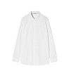 Бяла памучна дамска риза Elisha-2 снимка