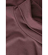 Дамска поло блуза в цвят пепел от рози Goltika-4 снимка