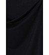Дамска черна блуза Asila-4 снимка