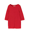 Червен дамски пуловер Minisa-3 снимка