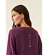 Дамска блуза в лилав нюанс Tati-2 снимка