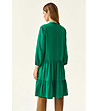 Зелена рокля Mirami с копчета-1 снимка