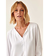 Дамска бяла блуза Isola-2 снимка
