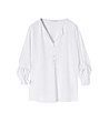 Дамска бяла блуза Isola-3 снимка