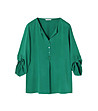 Дамска блуза в зелено Isola-0 снимка