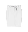 Бяла памучна пола с джобове Hinoki-3 снимка