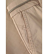 Бежова памучна пола с джобове Hinoki-4 снимка