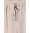 Дамски панталон в цвят светла пудра Pulio-3 снимка