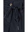 Дамски къси памучни панталони в тъмносиньо Hiniki-1 снимка
