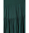 Дълга тъмнозелена пола Efia-4 снимка