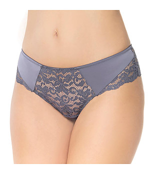 Бикини бразилиана в сиво-лилав нюанс Ella снимка