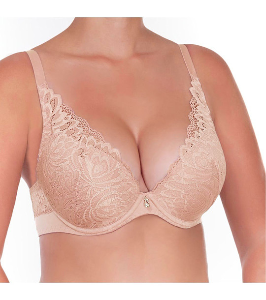 Сутиен в телесен цвят с повдигащ ефект Jasmine снимка