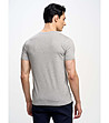 Мъжка сива тениска от памук Joe-1 снимка