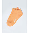 Оранжеви дамски чорапи за маратонки Elenka-0 снимка