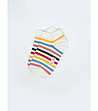 Многоцветни дамски чорапи на райе Kimi-0 снимка