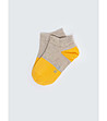 Дамски чорапи в бежово и жълто Patina-1 снимка