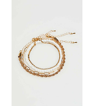 Комплект от 4 гривни Elmira снимка