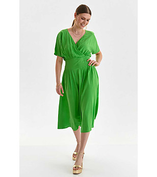 Зелена миди рокля Juliana снимка