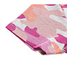 Детска памучна тениска с камуфлажен принт в розови нюанси-2 снимка