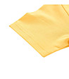 Детска памучна тениска в жълт нюанс-2 снимка