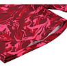 Дамски къси панталонки с принт в червено и розово Zmaba-2 снимка