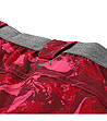 Дамски къси панталонки с принт в червено и розово Zmaba-4 снимка