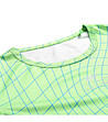 Светлозелена мъжка тениска с принт и Cool Dry технология-3 снимка