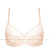 Сутиен с полумеки чашки в цвят пудра Calma-4 снимка