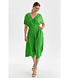 Зелена миди рокля Juliana-0 снимка