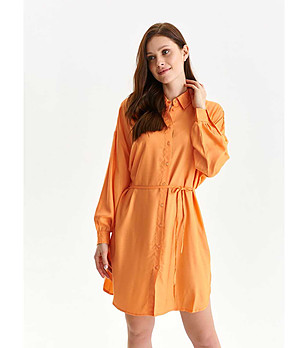 Оранжева рокля Angi снимка