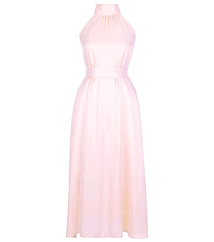 Светлорозова рокля Vivi снимка
